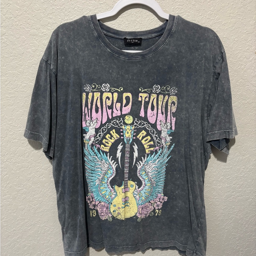 Axelion Gray Graphic Tee